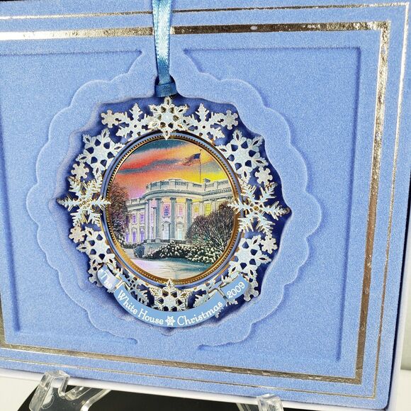 Official White House Historical Association 2009 Snowflake Christmas Ornament - Picture 8 of 16